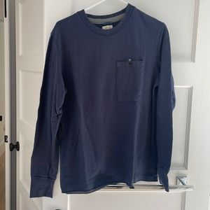Relwen, navy blue long sleeve , size M
